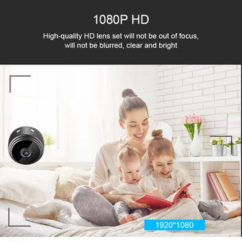 Mini wifi ip kamera 1080P varnosti cctv prostem mikro skrivnost nadzor brezžičnega omrežja matične noč baby monitor P2P blagovne znamke XIXI VOHUN