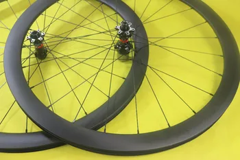 700 C 50mm carbon cesti disk clincher izposoja koles, U oblike, 25 mm širok cyclocross dvojica D411SB D412SB 6 vijakov ali center lock