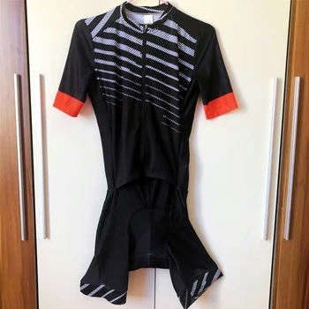 SVBBZC Pro Cool Men ' s Kratkimi Rokavi Jumpsuit Triatlon Obleko Ropa Ciclismo Maillot Quick Dry Kolesarski Dresi komplet za Kolesarjenje Skinsuit
