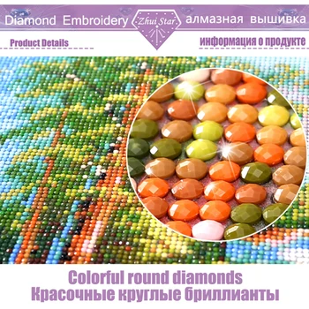 NOVA 3D DIY Diamond Slikarstvo Navzkrižno Šiv Bele Marjetice Cvetlični Kristalno Needlework Diamond Vezenje Cvet Domu Dekorativni LX