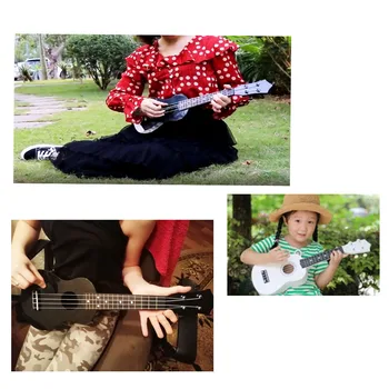 21 Palčni Ukulele Musica Instrument Akustični Uke 4 Strune za Kitaro Guitarra za Otroke in Glasbe Začetnik