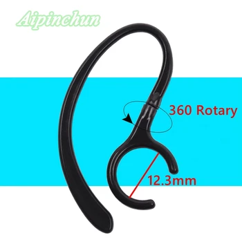 Aipinchun 4Pcs 12.3 mm 360 Rotacijski držalo za uho Za Huawei Honor am07 Bluetooth Slušalke Ear Kljuke Zank Earloops Trpežne Plastike Fit