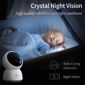 IMILAB A1Home Varnostne Kamere WiFi IP Kamera 2K 360°Panoramske Kamere Zaprtih Night Vision Camera Baby Monitor nadzorna Kamera
