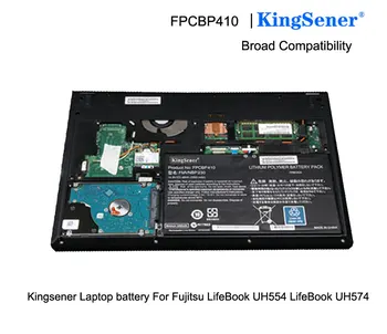 KingSener FPCBP410 FMVNBP230 FPB0304 Laptop Baterija Za Fujitsu LifeBook U554 U574 UH554 UH574 14.8 V 48WH 3300mAh