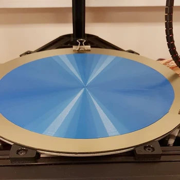 ENERGIČNA Novo Dia 220mm Krog Pomlad Jeklene Pločevine, Ogrevani uporablja PEI Graditi Ploščo za Kossel Delta /Rostock Reprap 3D Tiskalnik