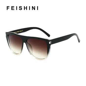 Fesihini 2020 Italija Luksuzne Prevelik sončna Očala Ženske blagovne Znamke Oblikovalec Retro Okvir Gradien sončna Očala Ženske Trendy Big oculos