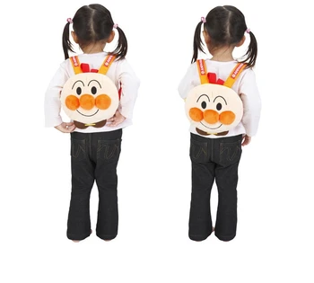 Japonski Risani Baby plišastih Nahrbtnik Mehko Polnjene Otroci Otrok Bagpack Vrečke Za anpanman lutka Božično darilo Igrače