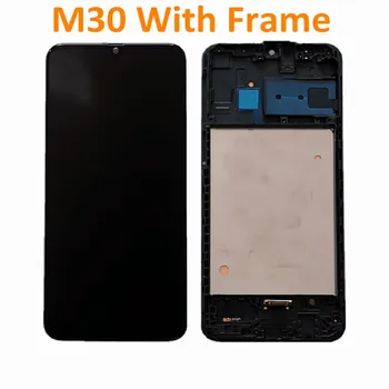 OLED LCD zaslon Za Samsung Galaxy M21 M31 M30 M30s LCD Zaslon na Dotik, Računalnike Zaslon Za Samsung M215 M315 M305 M307 LCD