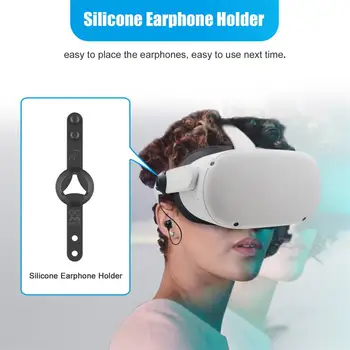 2020 VR dodatna Oprema Žično V uho Gaming Slušalke Integrirano Slušalke Za Oculus Quest 2 VR Slušalke Globok Bas Čepkov Za Quest2