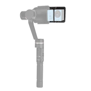 Šport Akcijska Kamera Mount Adapter Ploščo Ročni Gimble Stabilizator Objemka Ploščo za GoPro za YI 4K SJCAM za DJI OSMO Mobilne 2