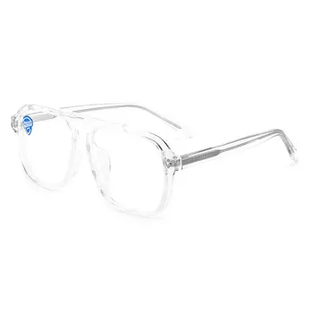 Moda Anti-Blue Ray Optičnih Očal Nov Prihod Plastični Kozarci Okvir Polno Platišča Očala Moških in Žensk Slog