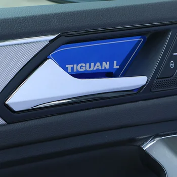 Za Tiguan L 2017 2018 2019 2020 avto notranje zadeve ročaj skledo trim okrasni pokrov tiste nalepke, dodatki avto styling