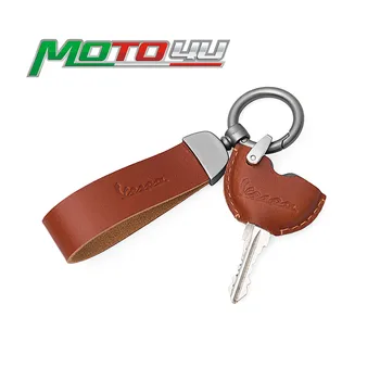 Novo Usnje Multi-funkcijo eleganten ključ vrečko Key ring ključnih verige Keychain Skuter Za Piaggio VESPA GTS GTV LX PX LT Sprint Primave