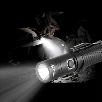 Ultrafire UF-168 18650 USB Polnjenje baterijska Svetilka Smerniki CREE XM-LT6 1200LM LED delovna Lučka Magnetni Večfunkcijsko Lučko 4 Način