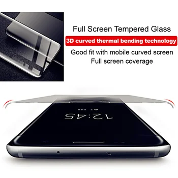 Za Huawei Mate 40 Pro Plus, Kaljeno Steklo IMAK 3D Ukrivljen, Poln Kritje Screen Protector Mate40 Pro Stekla 40Pro Pro+ 5G Film