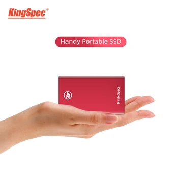 KingSpec Zunanji Prenosni SSD 128GB 256GB 512GB trdi disk 1TB zunanji SSD prenosni trdi disk 2TB za prenosni računalnik prenosni RAČUNALNIK