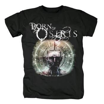Bloodhoof rojen osiris progressive metal death metal black t-shirt Azijskih Velikost