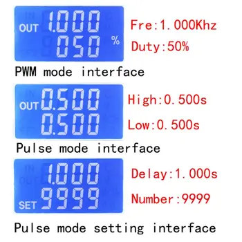 Nov PWM Pulse Generator Frekvence Ciklus Nastavljiv Modul Kvadratni Val Signal