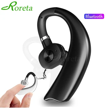 Roreta 2019 Nove Brezžične Bluetooth Slušalke Poslovnih Slušalke z Mikrofonom za Prostoročno klicanje Uho-kavelj Slušalke Za iPhone, Android, IOS