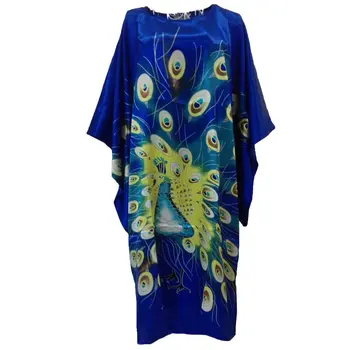 Nov Prihod Black Ženske Umetno Svileno Haljo Kopalne Obleke Yukata Nightgown Sleepwear Sleepshirts Nuisette Pijama Mujer En Velikost S4012
