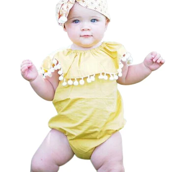 Baby dekleta Bodysuits Novorojenčka Oblačila bebe Bodysuits Poletje Dojenčkov, otrok vzpon bombaž oblačila Jumpsuit Trikotnik DS40