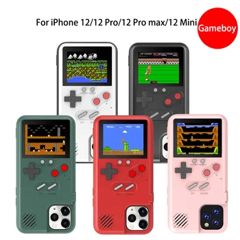 Igra Primerih Za IPhone 11 12 Pro Max 7 8 6 s plus xs xr 12Mini Samsung note 10 plus s20 Primeru Igra Coque Tetris Gameboy Pokrov