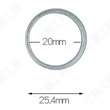 7Pcs 30mm, Da 25.4 mm Žage Pretvori v Ring približno 25,4 mm Za za 20,0 mm Menjava Tesnila Za Krožne Žage 20 mm-16mm. Debeline 1,2 mm