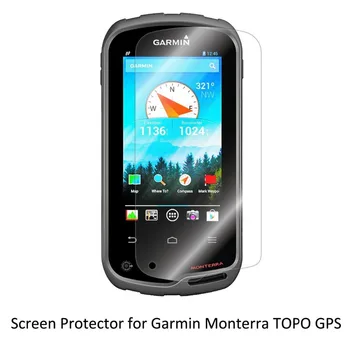 3* Clear LCD HIŠNE Film Anti-Scratch Zaščitnik Zaslon Pokrov za Ročno GPS Navigator Garmin TOPO Monterra