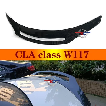 Za CLA razred da w117-V Novo Desigh GT Zadnji Spojler Realni števili Ogljikovih Nazaj Krila Ustnice Avto Tuning Deli