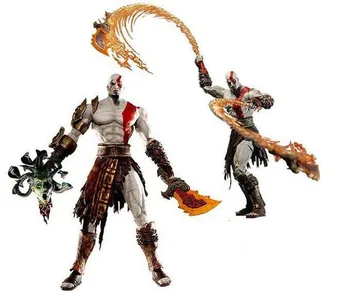 NECA Bog Vojne 4 Kratos Zgibno PVC Dejanje Slika Zbirateljske Model Igrače