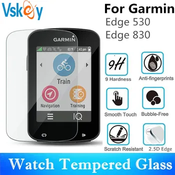 VSKEY 10PCS Kaljeno Steklo Za Garmin Edge 830 Rob 530 Zaščitnik Zaslon GPS Gorsko Kolo Zaščitno folijo