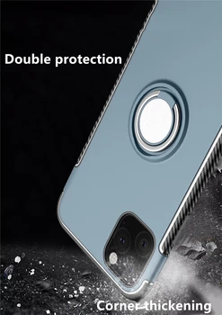 Shockproof Primeru Za Huawei P Smart Plus 2018 2019 Anti Šok Magnet Obroč Ohišje Za Huawei PSmart Plus 2019 2018 Oporo Pokrov