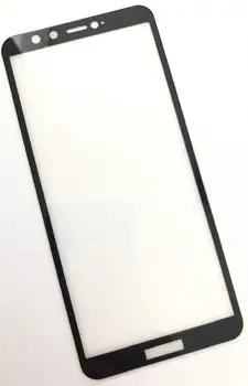 Kaljeno zaščitno steklo za Huawei Honor 9 Lite s črnim okvirjem polno lepilo