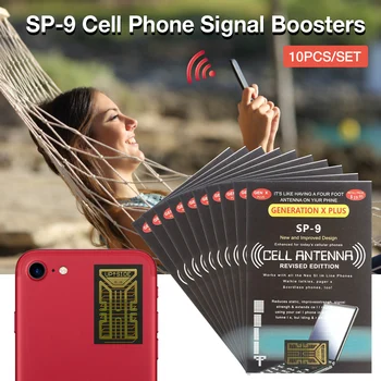 10Pcs Mobilni Telefon Signal Ojačevalci Nalepke Telefon Antenski Ojačevalnik
