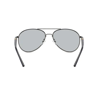 NOVA Črna/Rjava Kovinski Okvir Moških Polarizirana sončna Očala UV400 Vožnje Očala Za Človeka Z Box