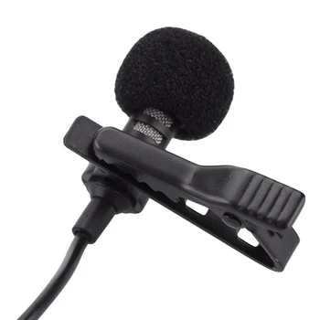 2pcs 3,5 mm Clip-on River Mini Lavalier Mikrofon Mikrofon za Mobilni Telefon, PC Snemanje YS-NAKUP