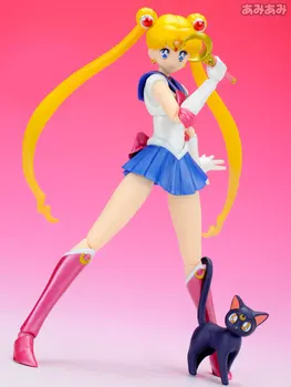 PrettyAngel - Resnično Bandai S. H. Figuarts Precej Guardian Sailor Moon 20. PVC Sailor Moon Dejanje Slika