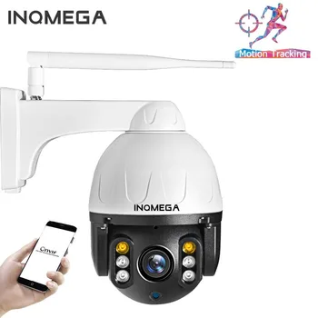 INQMEGA 1080P IP Kamera, WiFi Auto Tracking Prostem Onvif Nepremočljiva Mini Hitrost PTZ Kupola Kamere IR 30 M P2P Varnostne Kamere CCTV