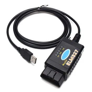 USB Spremenjen ELM327 za Ford MS-LAHKO HS-LAHKO za Mazda Forscan OBD2 Diagnostični Optičnega Stikala Orodje Reader