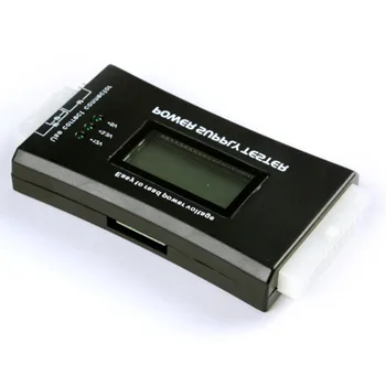 1Pc Računalnik PC Napajanje Tester za Preverjanje 20/24 pin SATA HDD ATX Merilnik BTX LCD Debelo