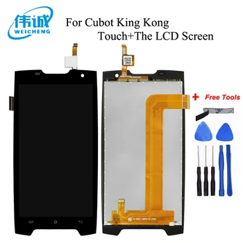Za Cubot King Kong LCD-Zaslon, Zaslon na Dotik, Računalnike, Zamenjava Telefonske Deli Za Cubot Kingkong 3 Senzorja LCD-Zaslon