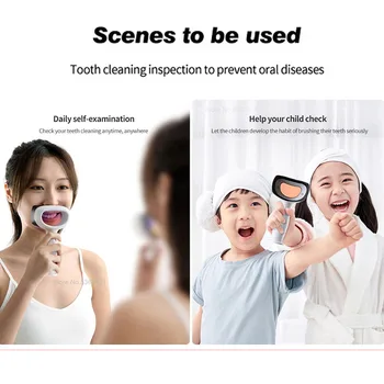 Youpin YMYM Zobni Plaketo Detektor YD1 Ustni Orodje za Čiščenje Odraslih Otrok Zobozdravstvena Oprema Ustno Higieno Zob Odontologia Orodje
