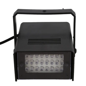 Mini LED Strobe Stroboscope Blitzer Belo Svetlobo Učinek AC 100-240V Disco Fazi