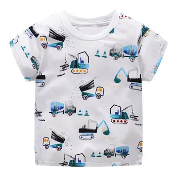 Skoki Metrov Fant Vrhovi Kopač Natisne Majica Baby Tees Poletnih Oblačil 18 Otroci Tshirts Za Fante, Oblačila Za Otroke