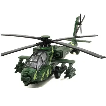 1:100 Zlitine Borec AFanChi Model Helikopterja Die Litega & Plastike, Narejene Za Otroke 