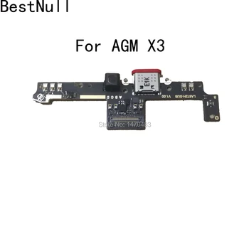 Original AGM X3 USB Polnjenje Odbor USB Vtič Polnilnika Odbor Modul rezervnih delov