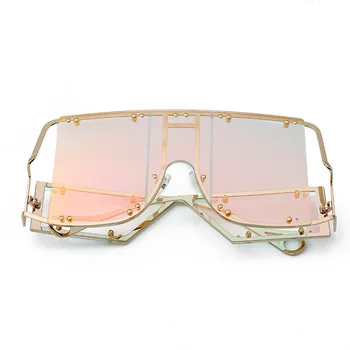2020 Luksuzne Blagovne Znamke Oblikovalec Sončna Očala Ženske Ženske Kvadratni Okvir Čebel Očala Za Sonce Rdeče, Zelene Barve Očala Oculos De Sol Gafas