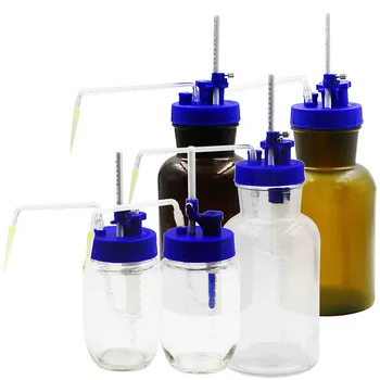 Nastavljiv Reagenta Pipa Rjava Stekla Razpršilnik 0,1 ml - 10 ml Semi-automatic Liquid Razpršilnik Fiksnega Nosilca za 0,38 ml