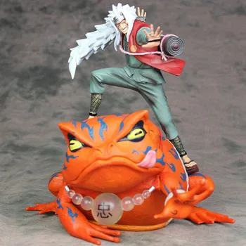 Anime Naruto Shippuden Jiraiya Gama Sennin Ero-sennin Sato ne Kyoki PVC Akcijska Figura, Zbirka Model Igrače Lutka Darilo 23 cm