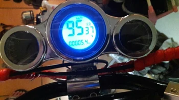 36v48v60v 72v LCD-Zaslon Gauge merilnik Hitrosti Indikator napolnjenosti Baterije Univerzalni Instrument Za Električne Skuterje motorno kolo, Tricikel, ATV